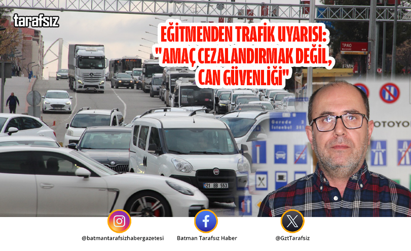Eğitmenden Trafik Uyarısı: “Amaç Cezalandırmak Değil, Can Güvenliği”