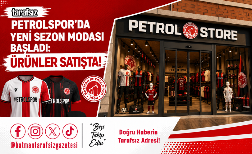 Petrolspor’da Yeni Sezon Modası Başladı: Ürünler Satışta!