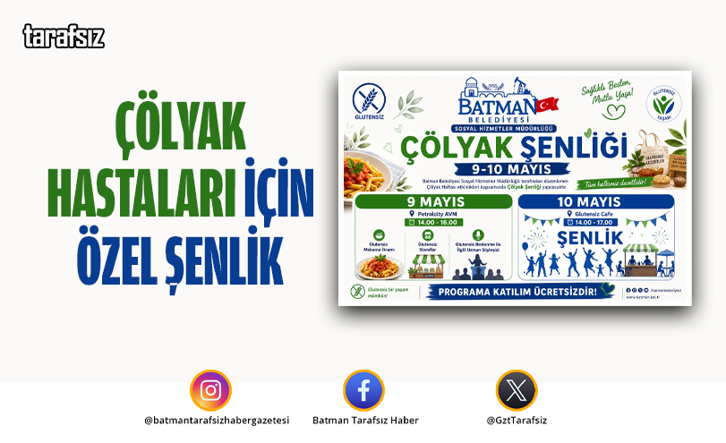 Çölyak Hastaları İçin Özel Şenlik