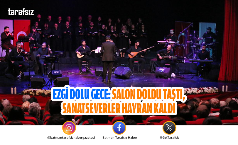 Ezgi Dolu Gece: Salon Doldu Taştı, Sanatseverler Hayran Kaldı