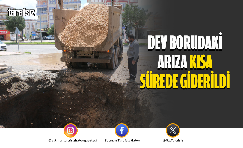 Dev Borudaki Arıza Kısa Sürede Giderildi