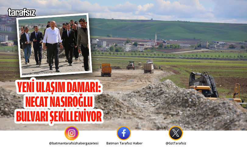 Yeni Ulaşım Damarı: Necat Nasıroğlu Bulvarı Şekilleniyor