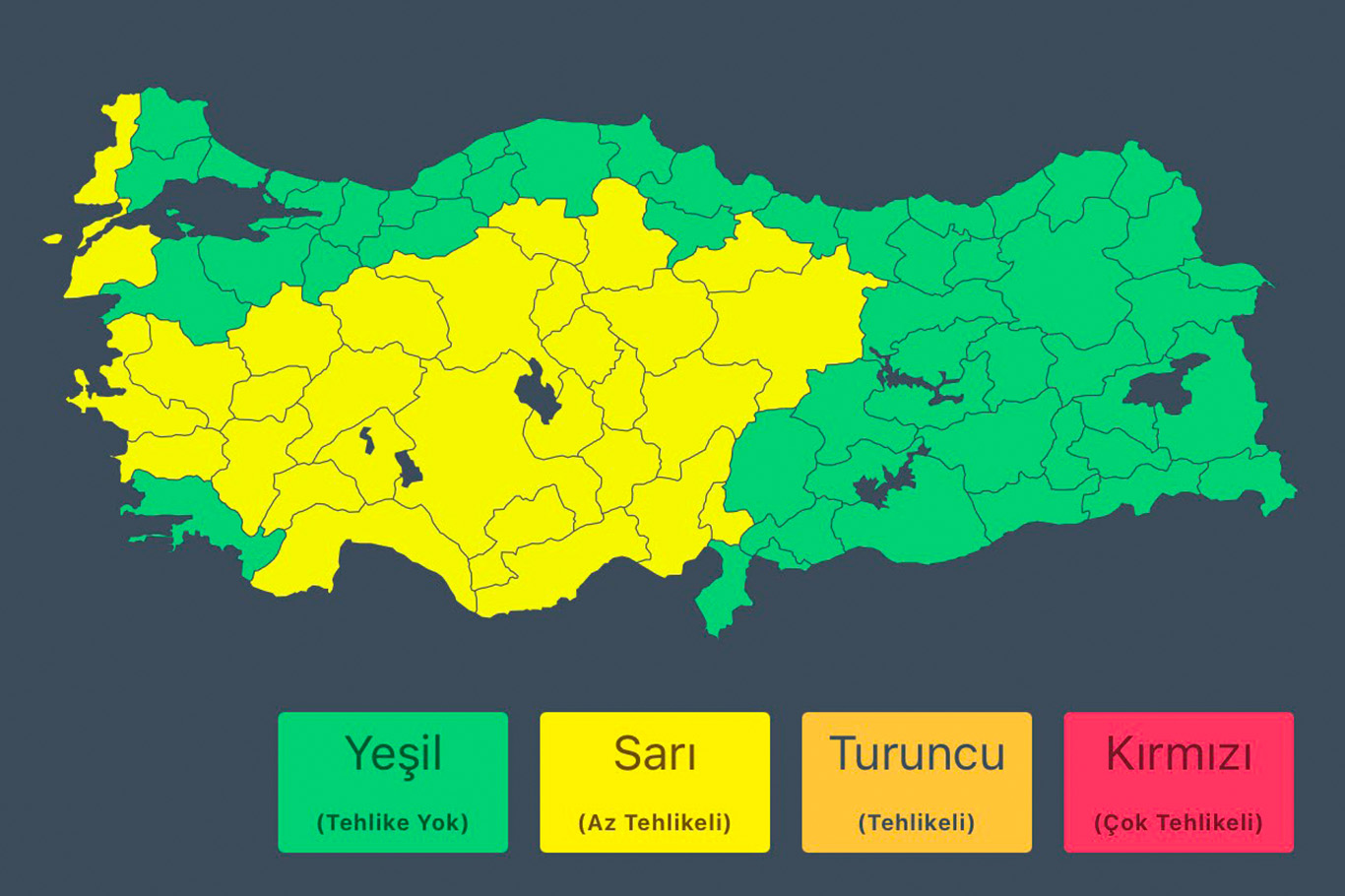 İçişleri Bakanlığı’ndan Peş Peşe Uyarılar! Cumartesi Günü Bu İllerde Yaşayanlar Dikkat