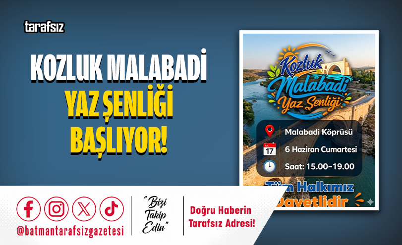 Kozluk Malabadi Yaz Şenliği Başlıyor!