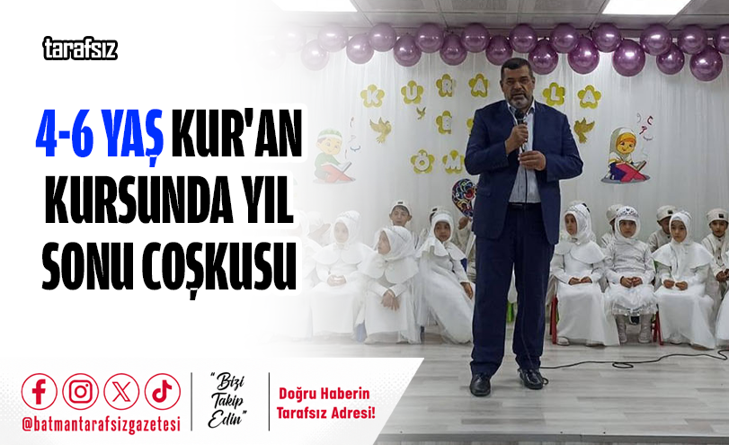 4-6 Yaş Kur’an Kursunda Yıl Sonu Coşkusu