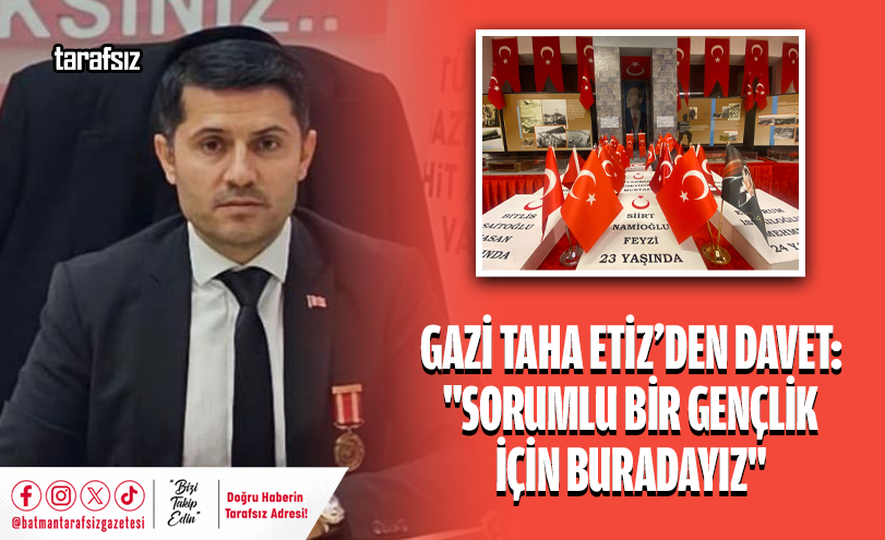 Gazi Taha Etiz’den Davet: “Sorumlu Bir Gençlik İçin Buradayız”