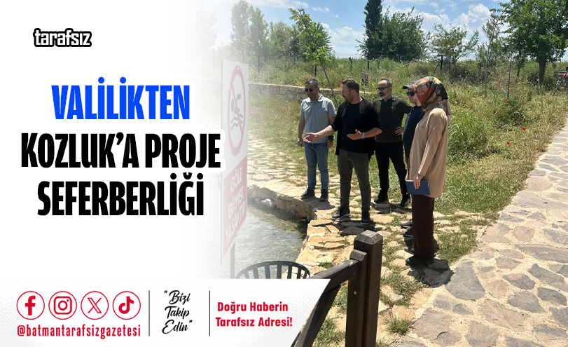 Valilikten Kozluk’a Proje Seferberliği