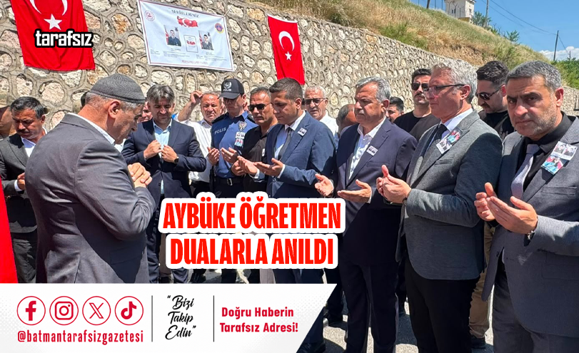 Aybüke Öğretmen Dualarla Anıldı