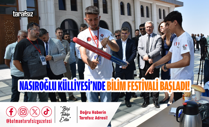 Nasıroğlu Külliyesi’nde Bilim Festivali Başladı!