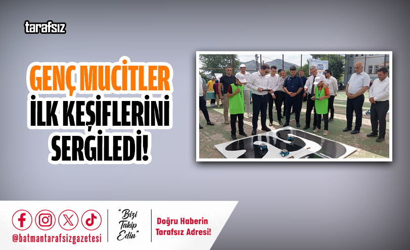 Genç Mucitler İlk Keşiflerini Sergiledi!