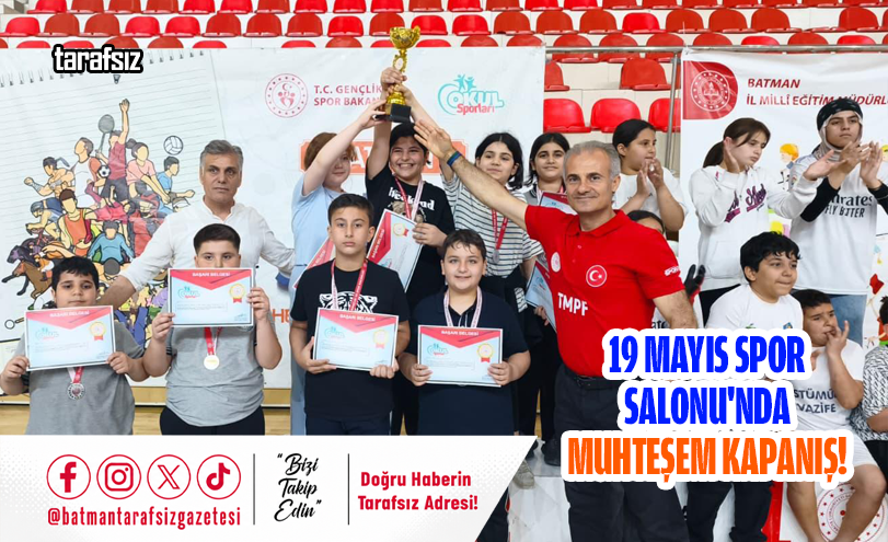 19 Mayıs Spor Salonu’nda Muhteşem Kapanış!