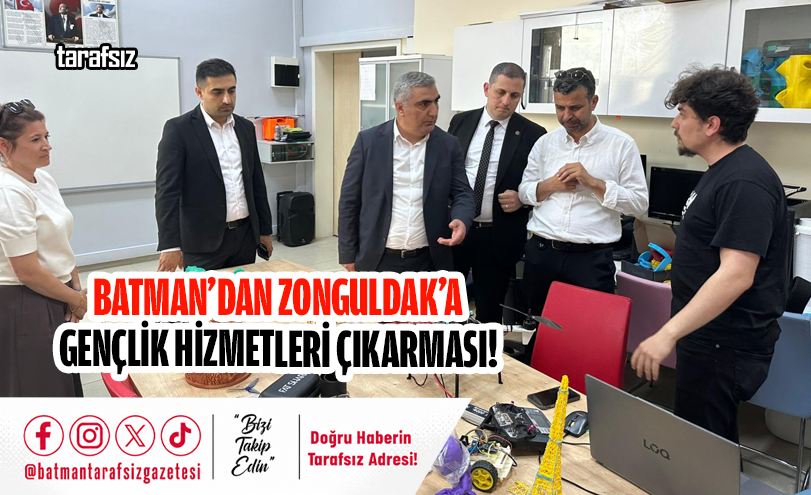 Batman’dan Zonguldak’a Gençlik Hizmetleri Çıkarması!