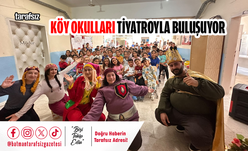 Köy Okulları Tiyatroyla Buluşuyor