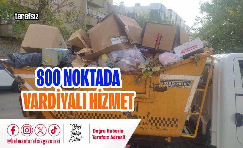 800 Noktada Vardiyalı Hizmet