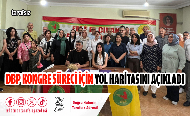 DBP Kongre Süreci İçin Yol Haritasını Açıkladı