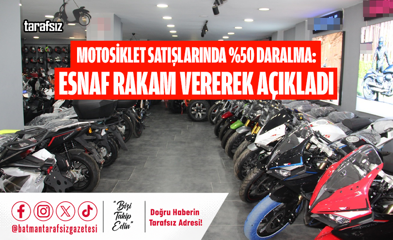Motosiklet Satışlarında Yüzde 50 Daralma: Esnaf Rakam Vererek Açıkladı