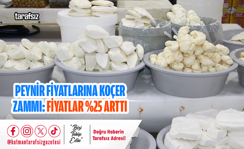 Peynir Fiyatlarına Koçer Zammı: Fiyatlar Yüzde 25 Arttı