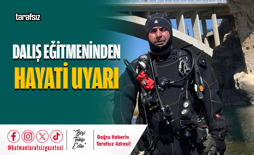 Dalış Eğitmeninden Hayati Uyarı