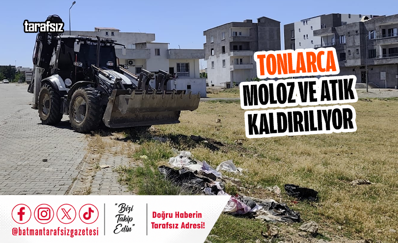 Tonlarca Moloz ve Atık Kaldırılıyor