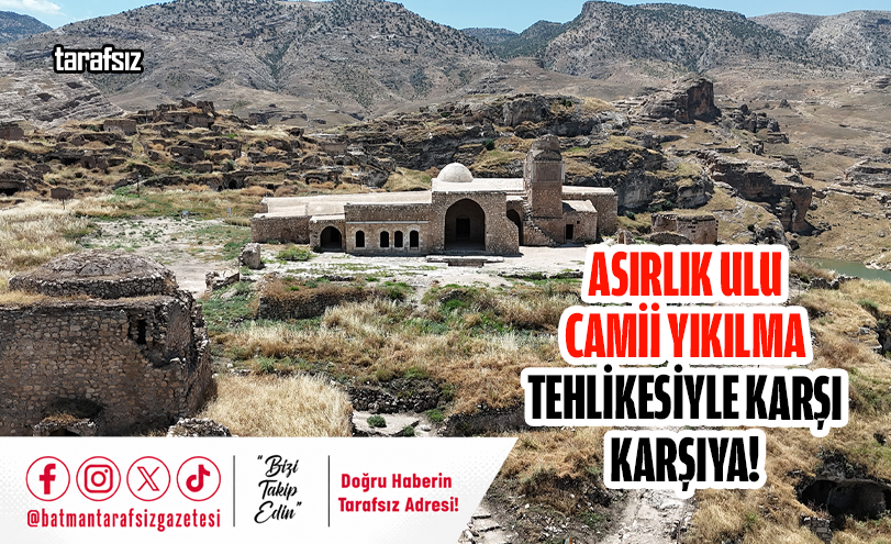 Asırlık Ulu Camii Yıkılma Tehlikesiyle Karşı Karşıya!