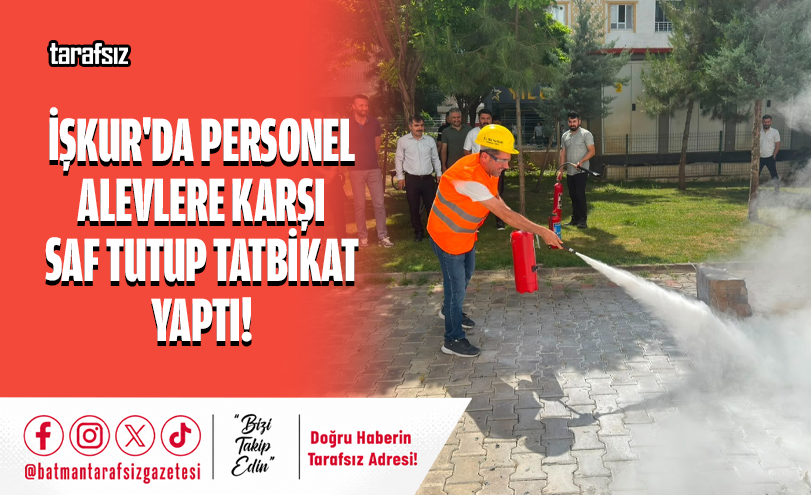 İŞKUR’da Personel Alevlere Karşı Saf Tutup Tatbikat Yaptı!