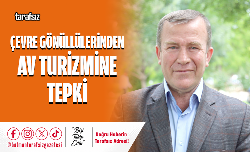 Çevre Gönüllülerinden Av Turizmine Tepki