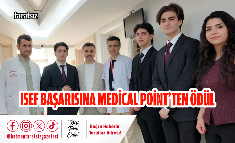 ISEF Başarısına Medical Point’ten Ödül