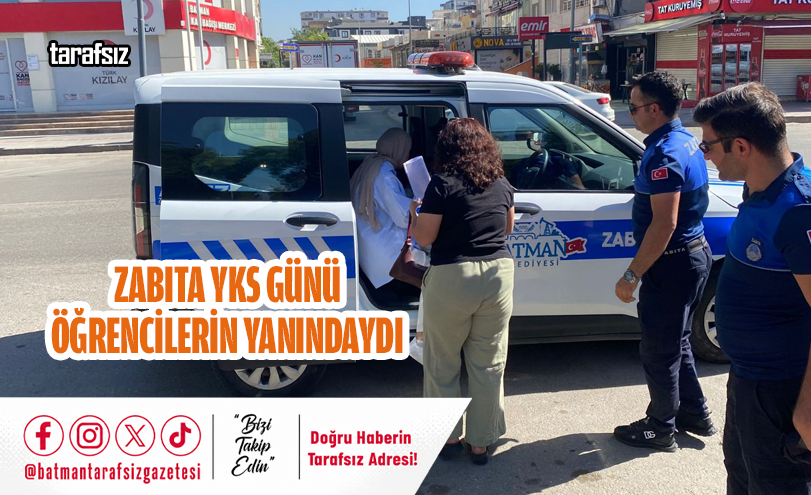 Zabıta YKS Günü Öğrencilerin Yanındaydı