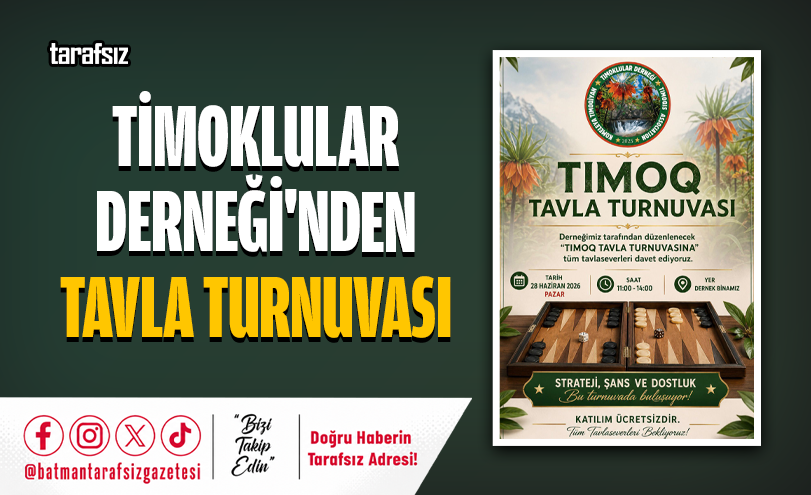 Timoklular Derneği’nden Tavla Turnuvası