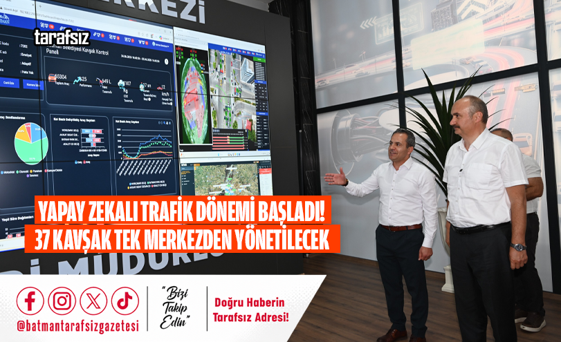 37 Kavşak Tek Merkezden Yönetilecek