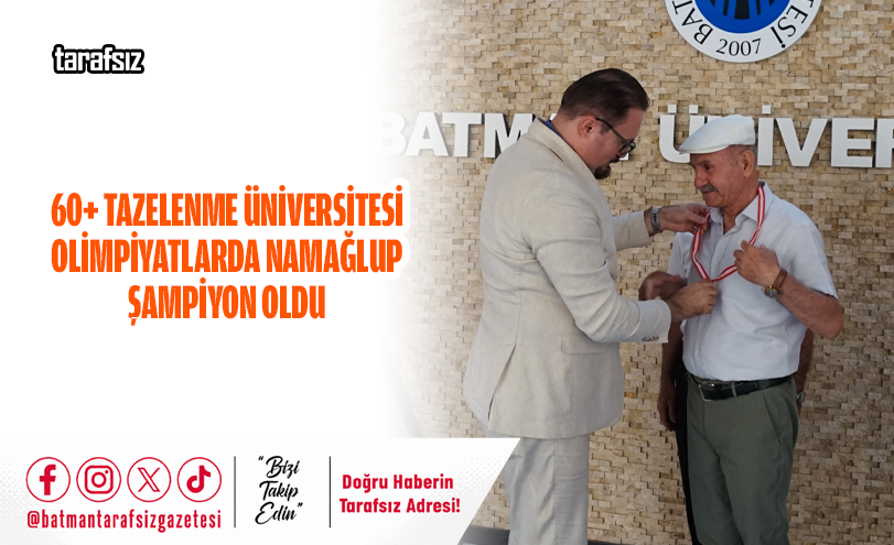 60+ Tazelenme Üniversitesi Olimpiyatlarda Namağlup Şampiyon Oldu
