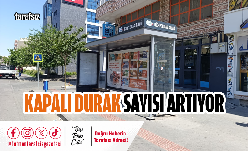 Kapalı Durak Sayısı Artıyor
