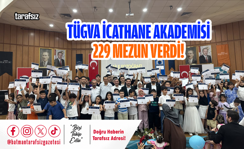 TÜGVA İcathane Akademisi 229 Mezun Verdi!