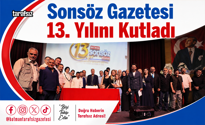Sonsöz Gazetesi 13. Yılını Kutladı