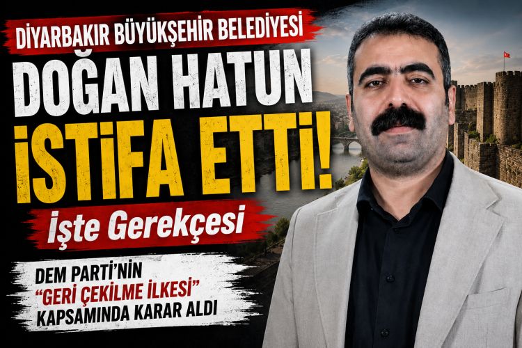 Diyarbakır Büyükşehir Belediyesi Eş Başkanı Hatun Görevinden İstifa Etti