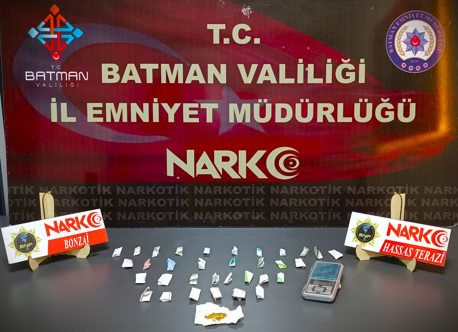 BATMAN’DA NARKOTİK OPERASYONU: 6 ŞÜPHELİ TUTUKLANDI
