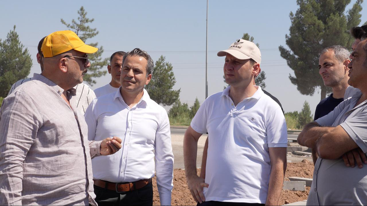 Necat Nasıroğlu Bulvarı’nda Saha İncelemesi
