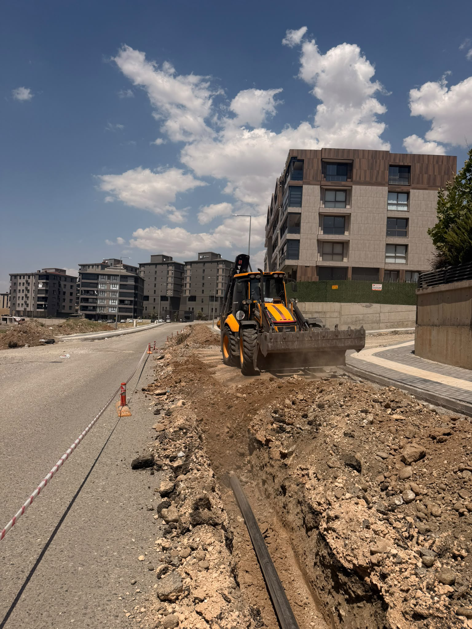 Yeni İmar Alanlarına 3 Bin 500 Metrelik Su Şebekesi