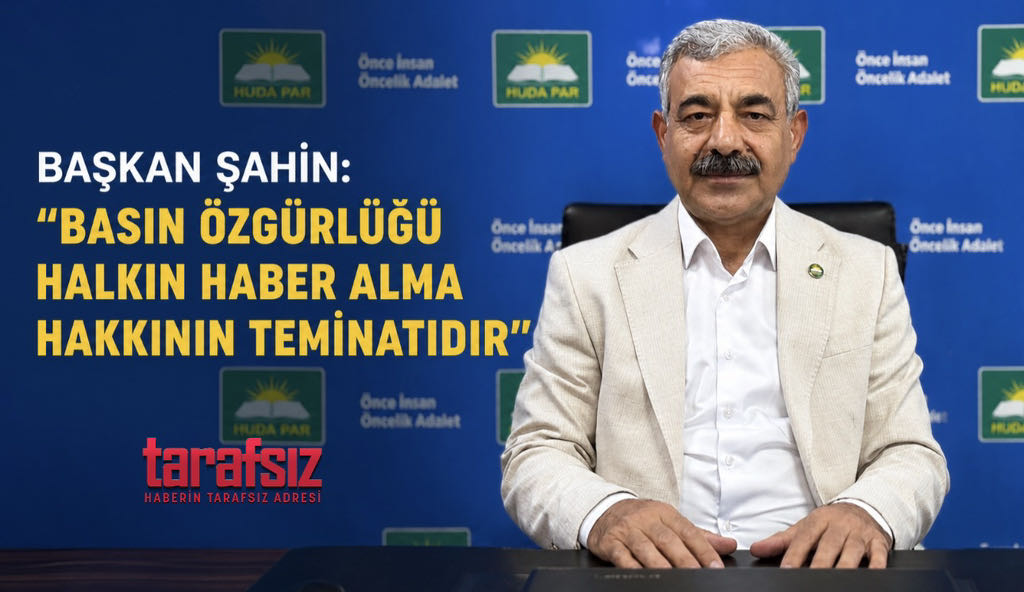 Başkan Şahin: “Basın özgürlüğü halkın haber alma hakkının teminatıdır”