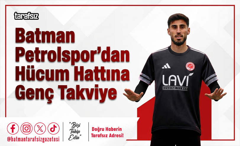 Batman Petrolspor’dan Hücum Hattına Genç Takviye