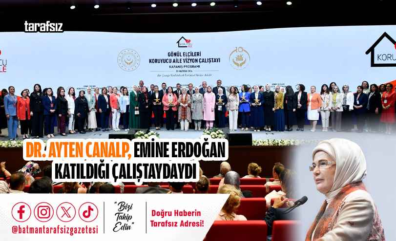 Dr. Ayten Canalp, Emine Erdoğan Katıldığı Çalıştaydaydı