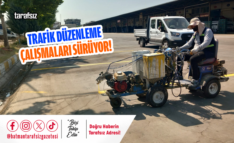 Trafik Düzenleme Çalışmaları Sürüyor!