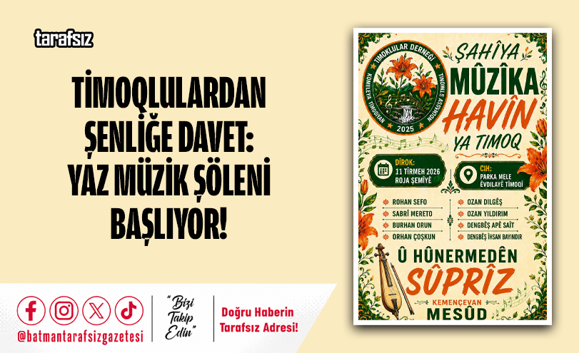TİMOQLULARDAN ŞENLİĞE DAVET: YAZ MÜZİK ŞÖLENİ BAŞLIYOR!