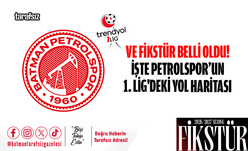 Ve Fikstür Belli Oldu! İşte Petrolspor’un 1. Lig’deki Yol Haritası