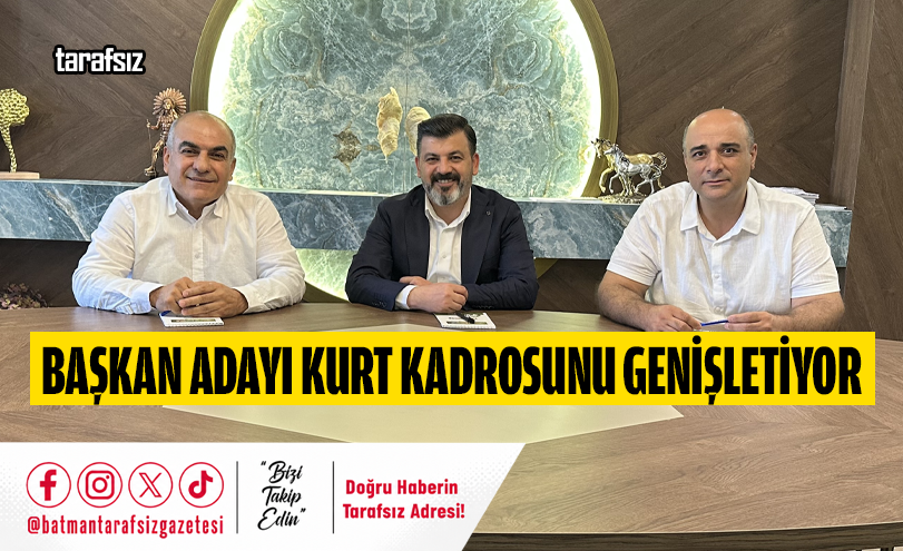 Başkan Adayı Kurt Kadrosunu Genişletiyor