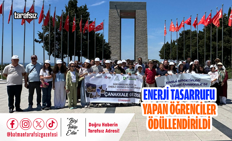 Enerji Tasarrufu Yapan Öğrenciler Ödüllendirildi