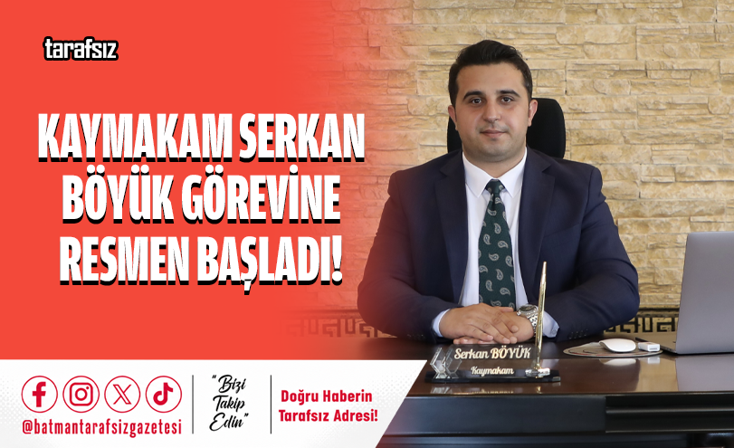 Kaymakam Serkan Böyük Görevine Resmen Başladı!