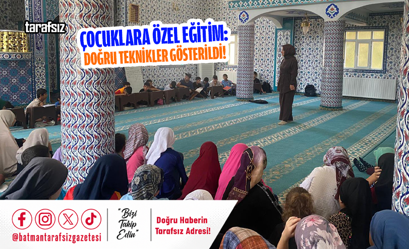 Çocuklara Özel Eğitim: Doğru Teknikler Gösterildi!
