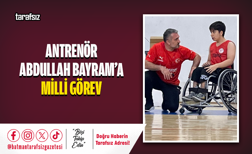 Antrenör Abdullah Bayram’a Milli Görev