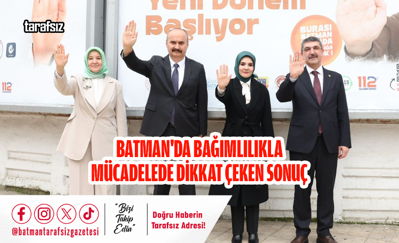 Batman’da Bağımlılıkla Mücadelede Dikkat Çeken Sonuç